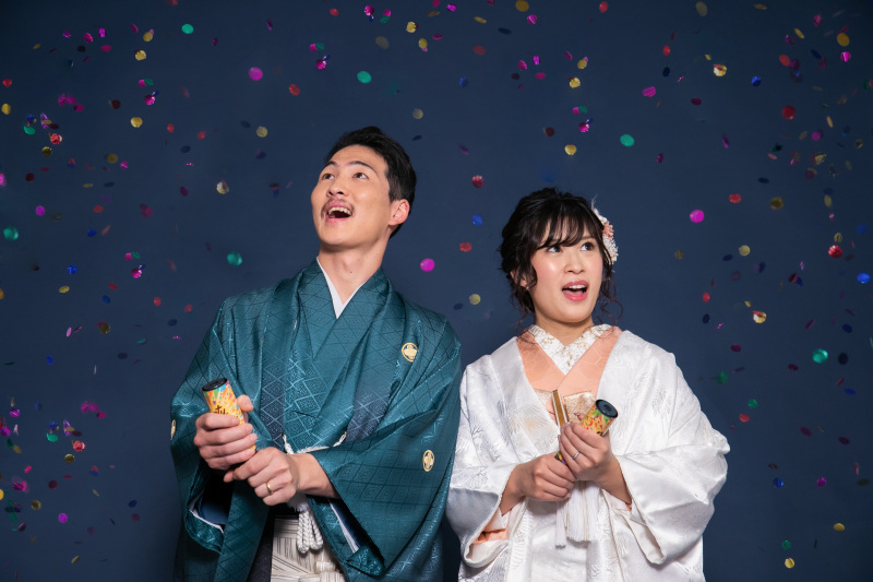 最後にコンフェッティ☆