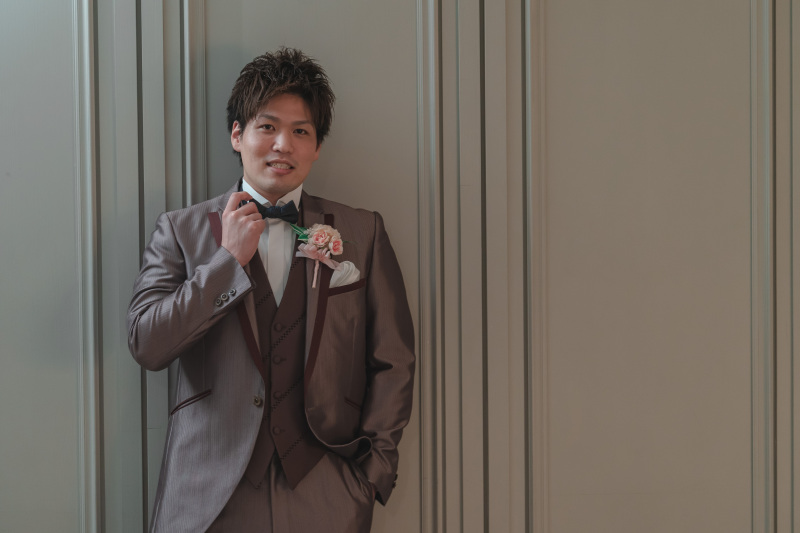 新郎様ソロカット