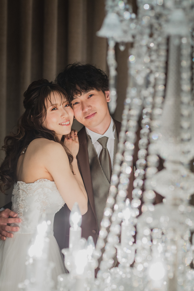 チャペルでラスト撮影