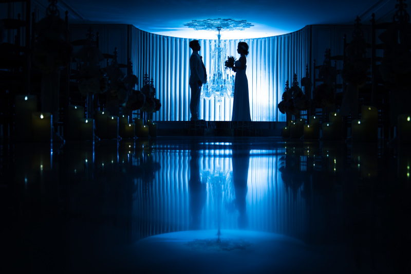 ブルーライトシルエット