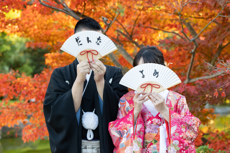 和ならではの小物で遊び心を
