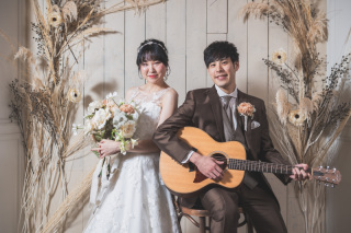 お気に入りの楽器と＊館内洋装