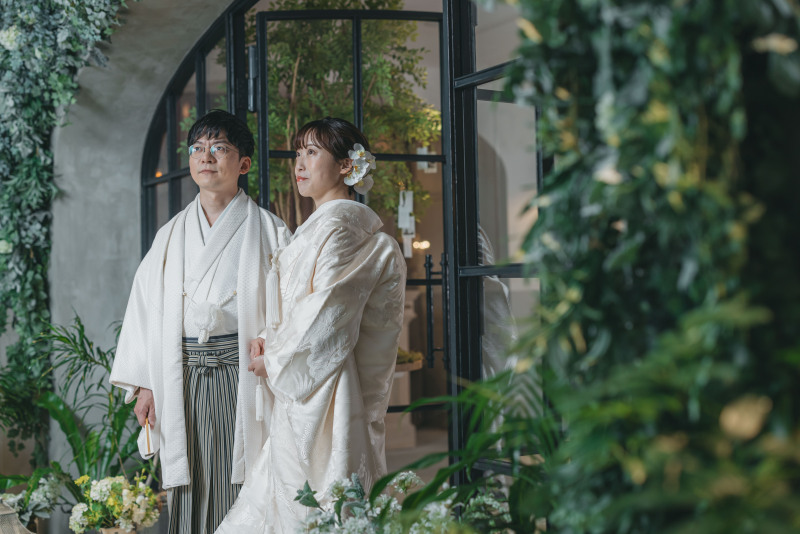 エントランスにて