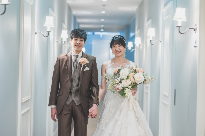 新郎新婦様のご入場