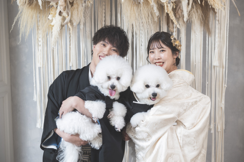 ワンちゃんと♡館内和装