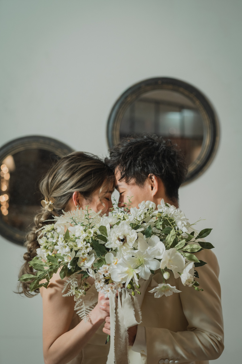 ちょこっとお顔が見えているのも素敵♡♡＊