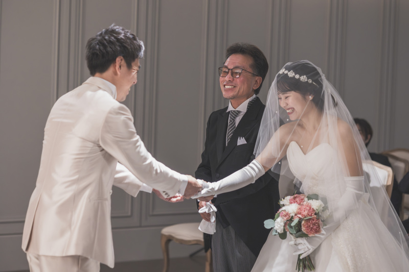 「大切な娘を、よろしくお願いします」