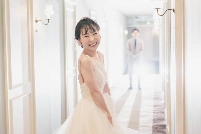 笑顔がかわいいご新婦さま！！