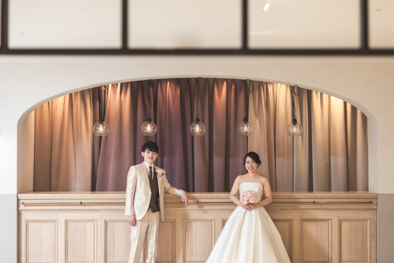 チャペルで幻想的に˚✧₊⁎館内洋装プラン　