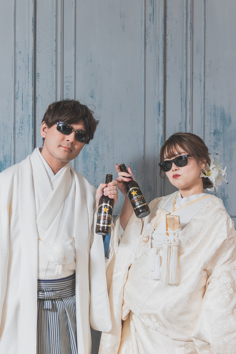 お揃いのサングラスでキメッ✧