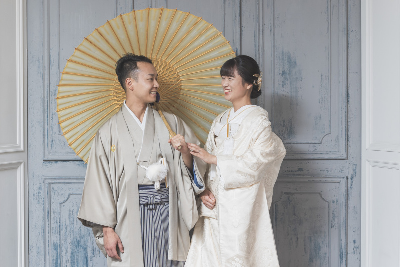 白い番傘でも！！