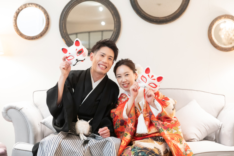 最後は館内で！