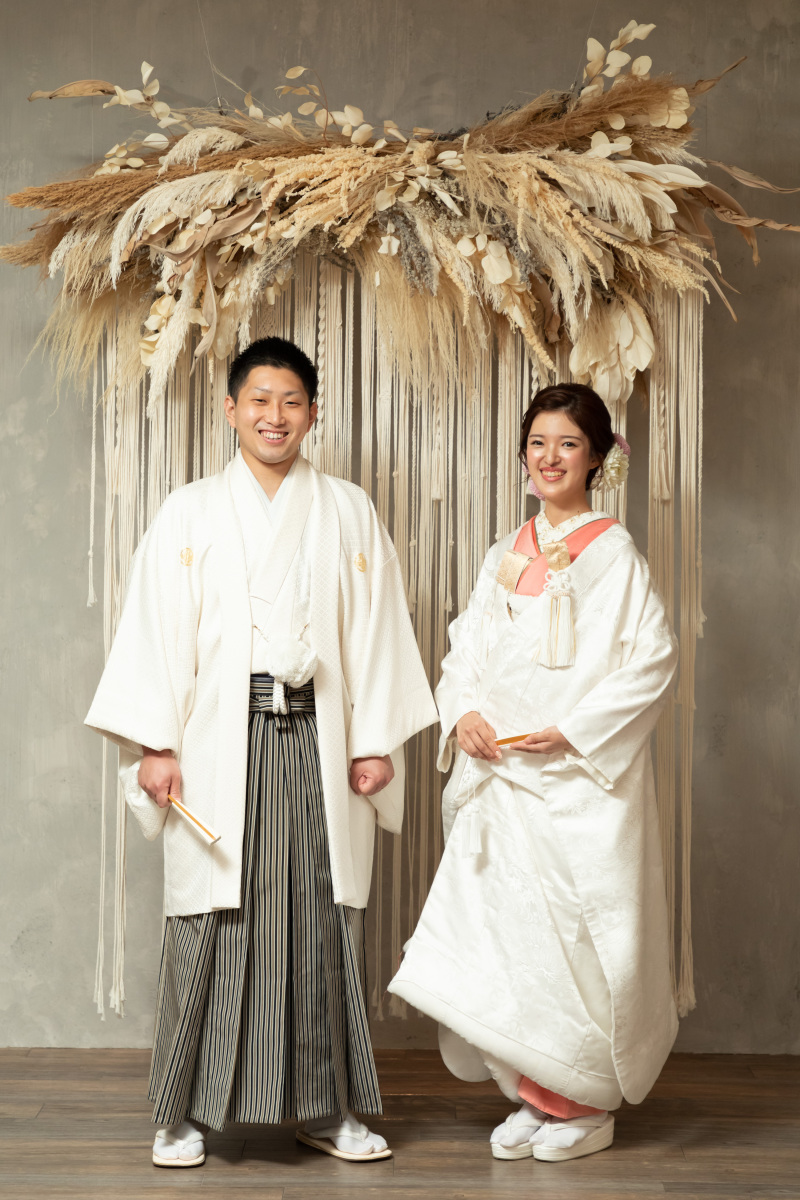 和装から撮影スタート!