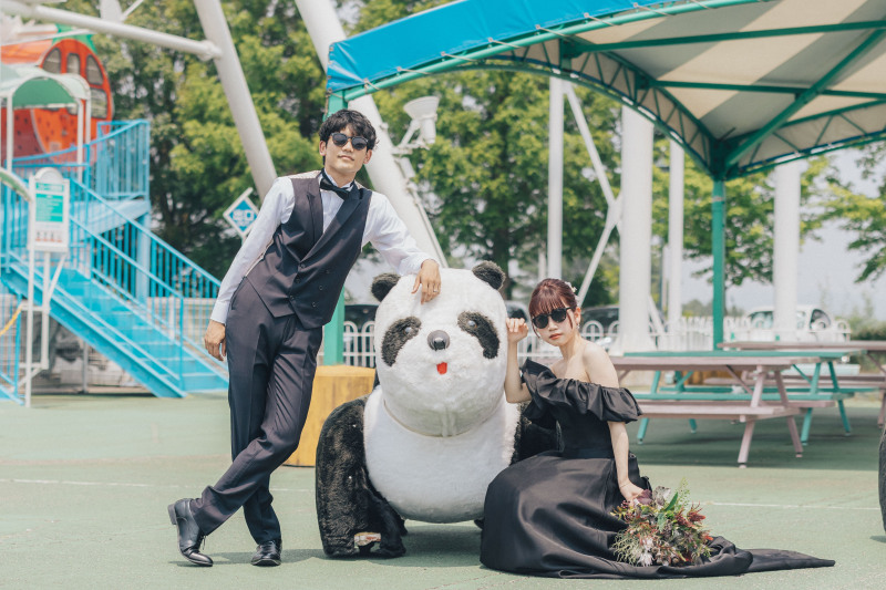 パンダと一緒に♡