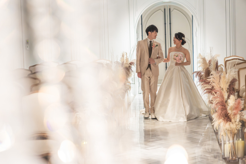 チャペル入場シーン