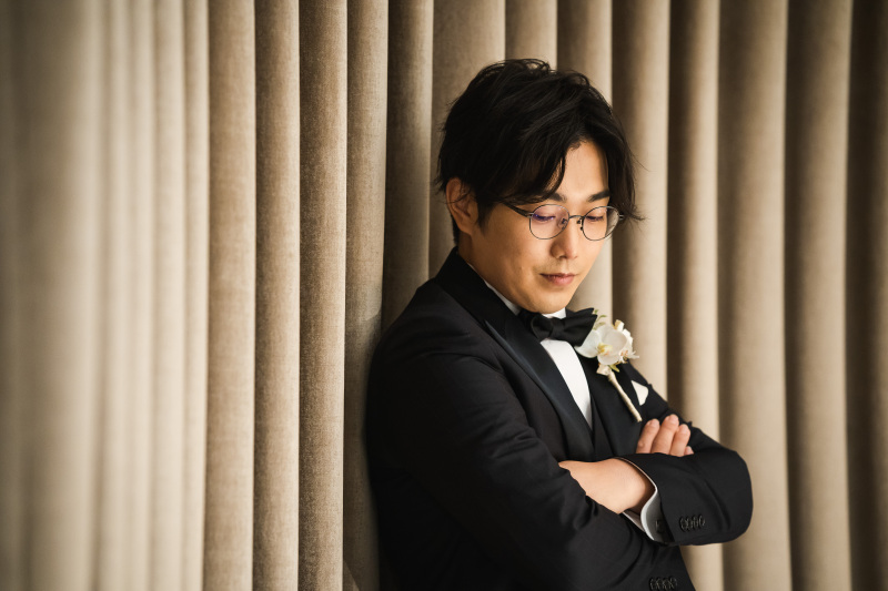 新郎様ソロショット