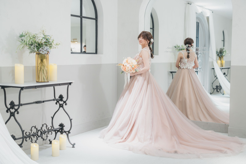 大人の可憐さを感じさせる一着♡