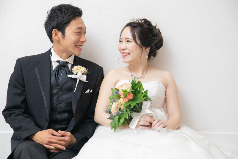 シンプルな背景で♡