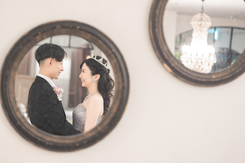 鏡の中のおふたり◎