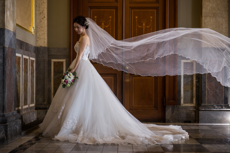 人気のベールふわっとショット