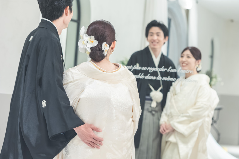 細部にもこだわるフォトウェディング