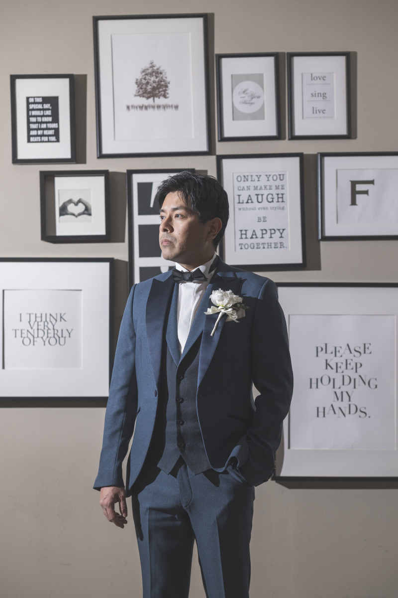 新郎ソロカット