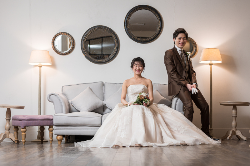 まずは館内で撮影！