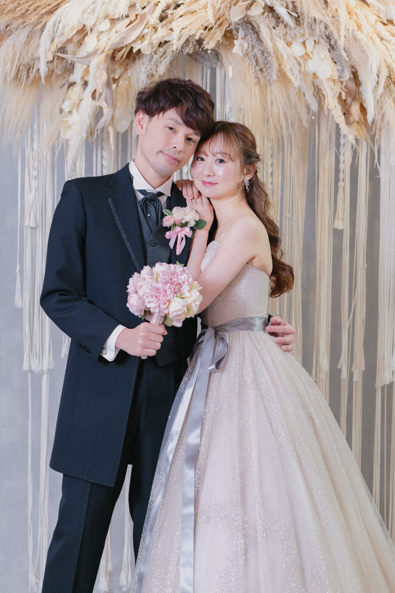 おふたり寄り添って仲良しショット