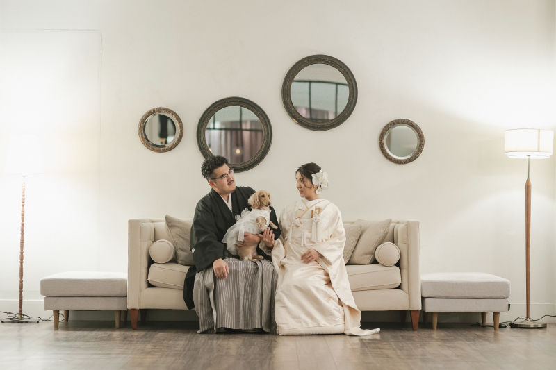 いつものように戯れる日常のワンシーン