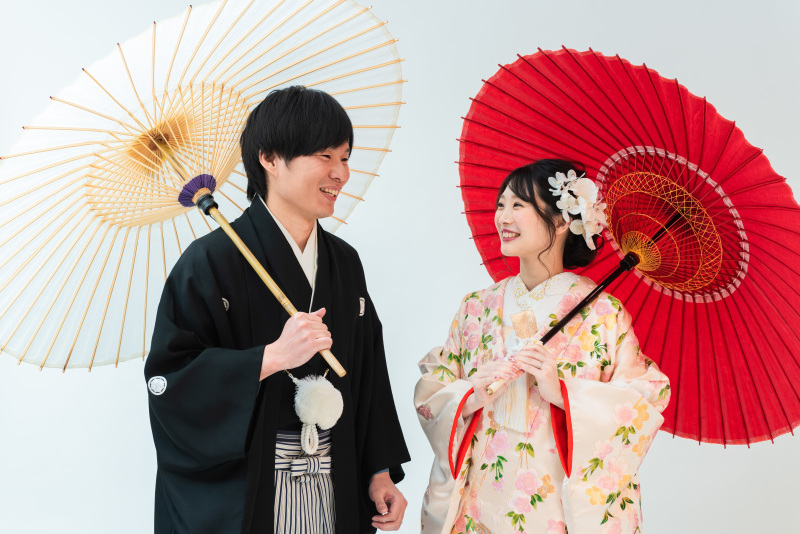 番傘を使って♩