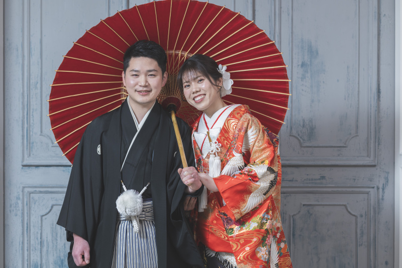 番傘を使用して◎