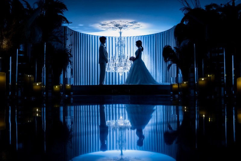 ブルーライトを使って