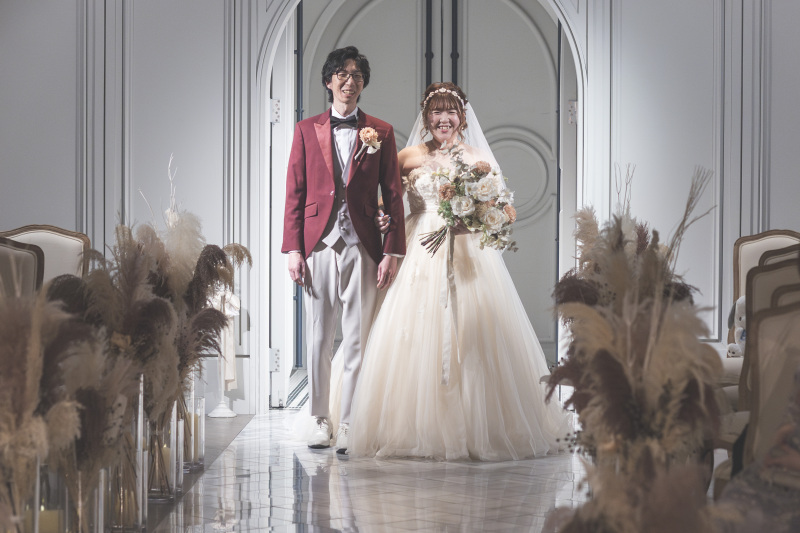 チャペルに入場