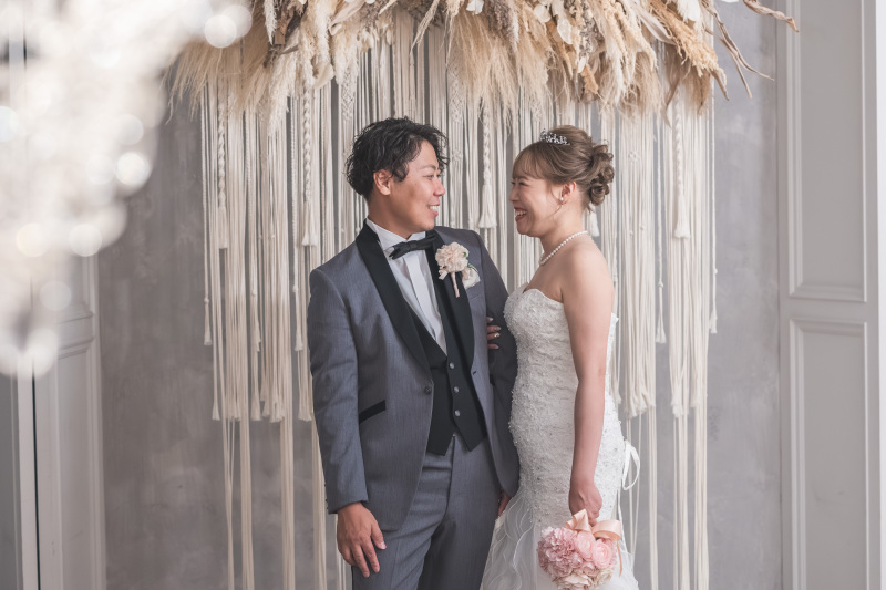 お色直しをされ、また違った雰囲気に✦