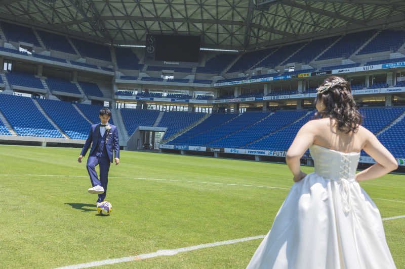 あこがれのピッチで！