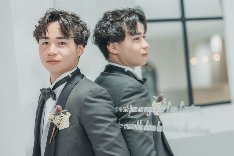 新郎様のソロショット！！