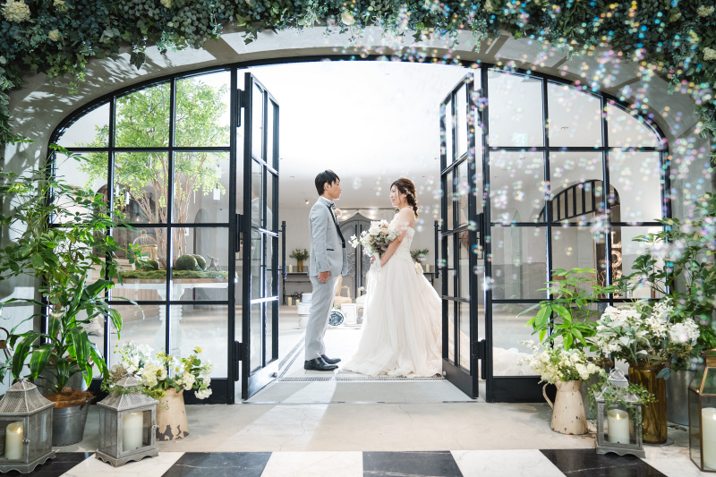 館内撮影からスタート!