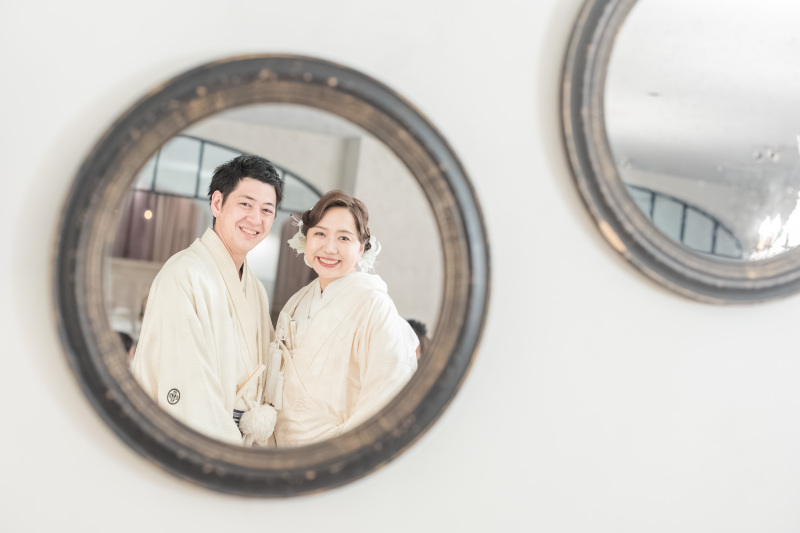 丸鏡での撮影♪