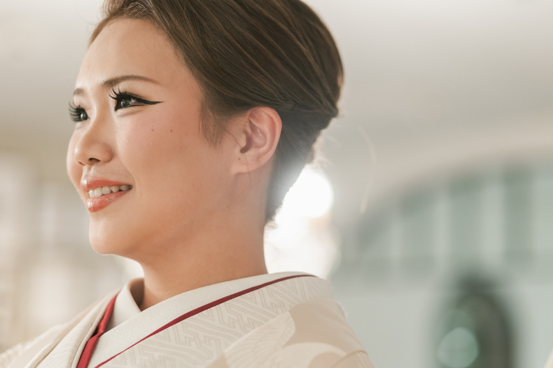 新婦様がこだわり抜かれたへアセットメイク✦