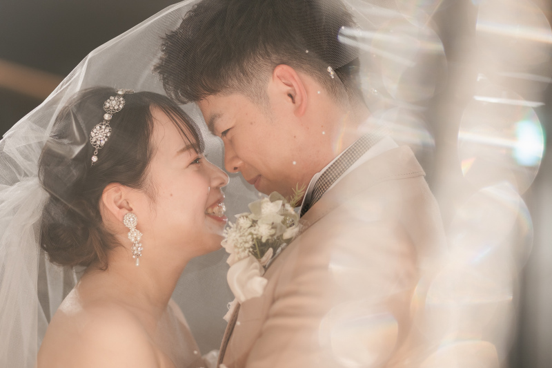 ベールに包まれた、おふたりだけの幸せな時間♡