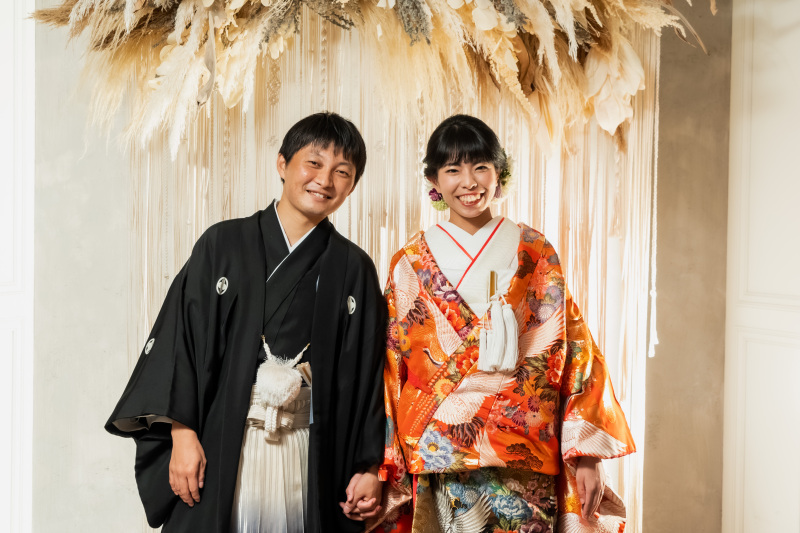 まずは和装から！