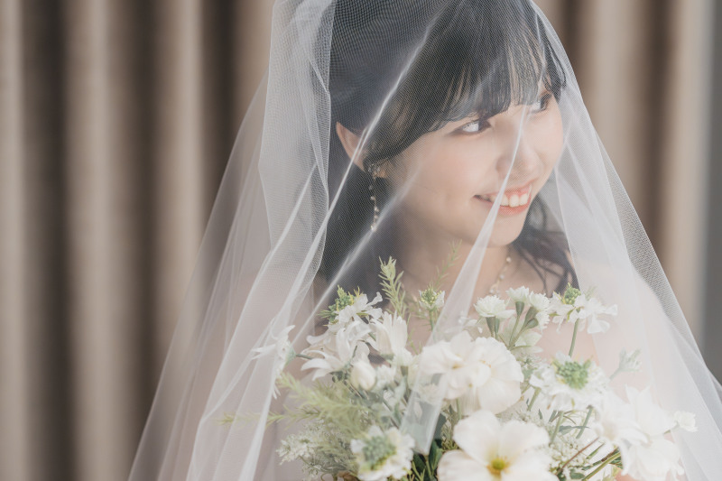 ベールに包まれて♪