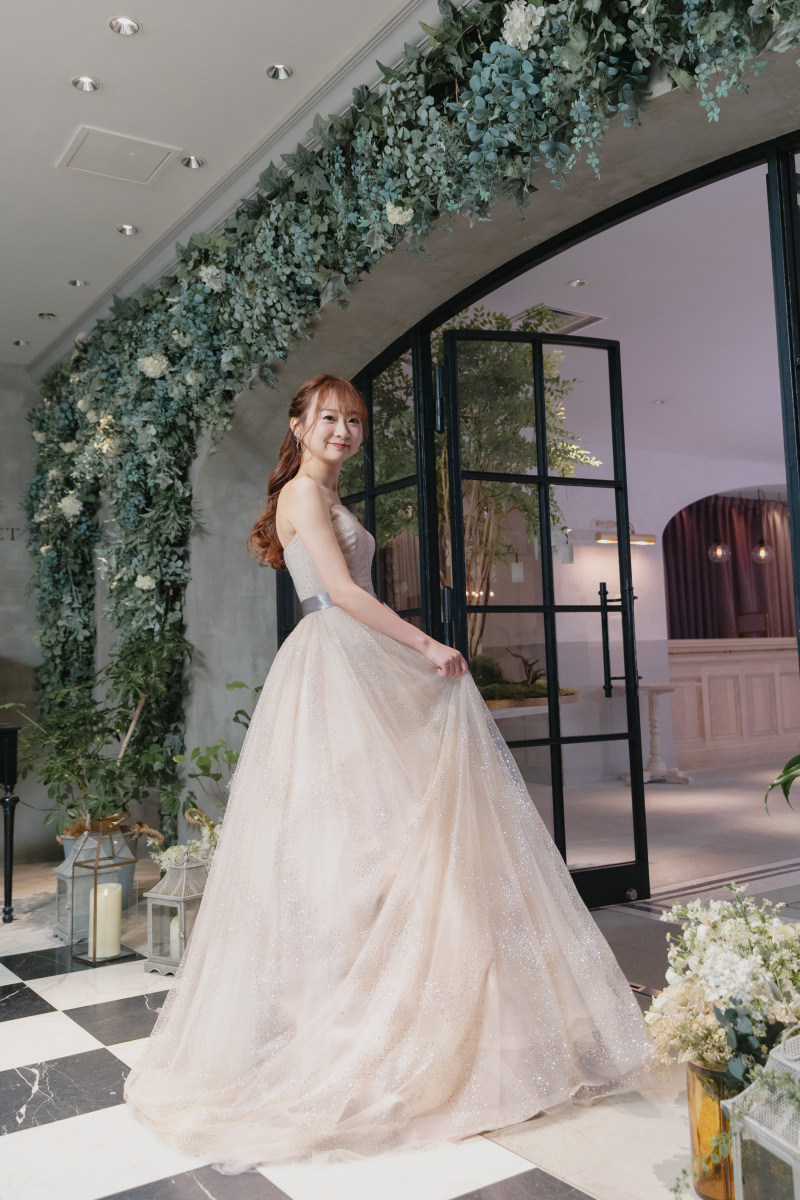 新婦ソロショット