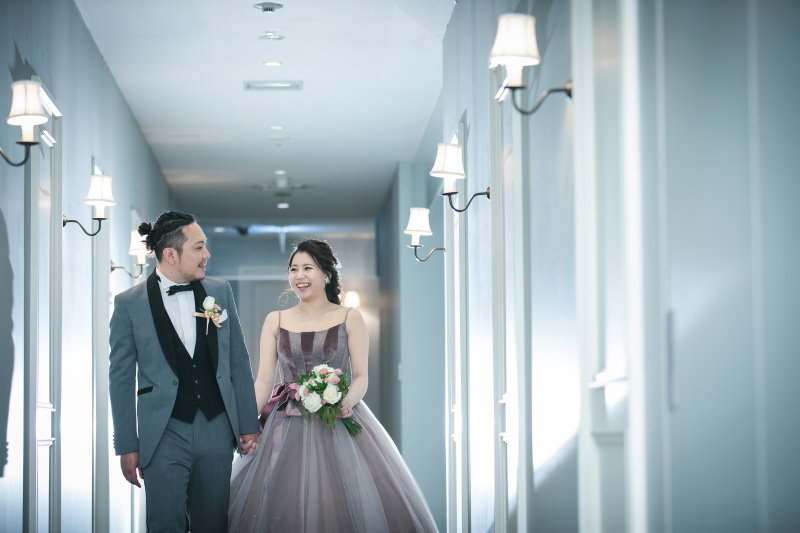 最後はブルーに囲まれて