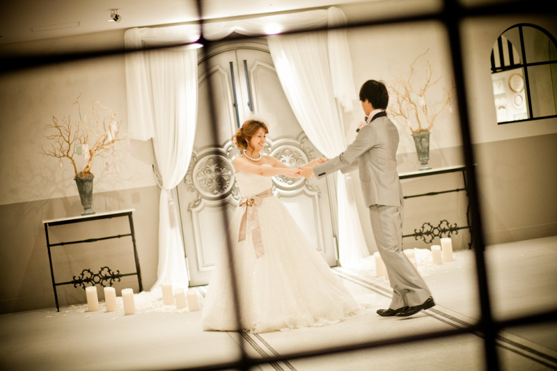 チャペル前のプライベート空間でリラックス☆