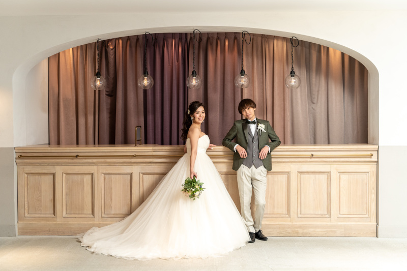 最後はカウンター前で撮影