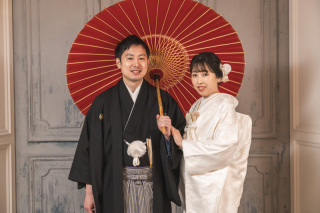 和×洋フォトブースで大人カジュアルに☆館内和装プラン