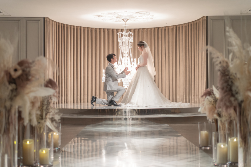 プロポーズシーン