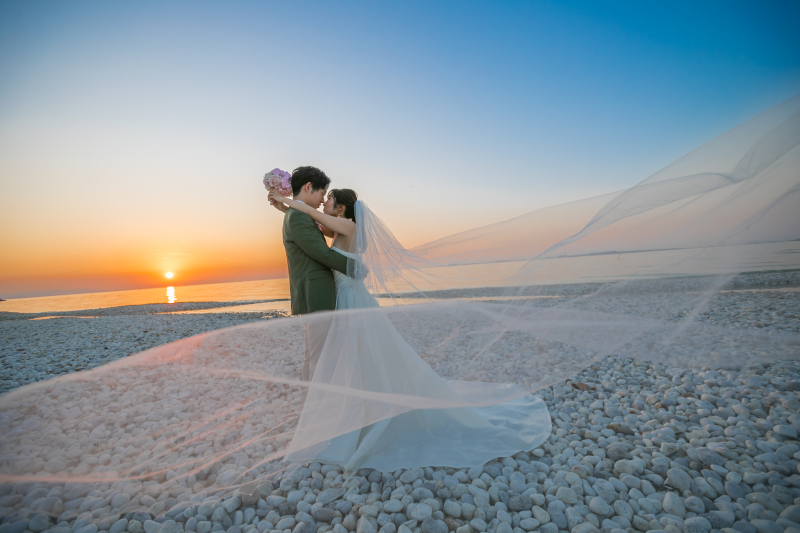 ロングベールで