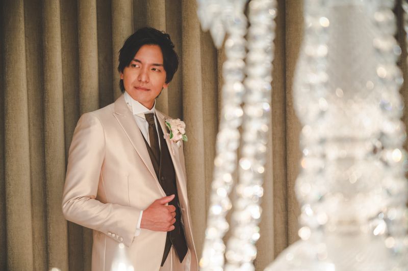 新郎様ソロショット